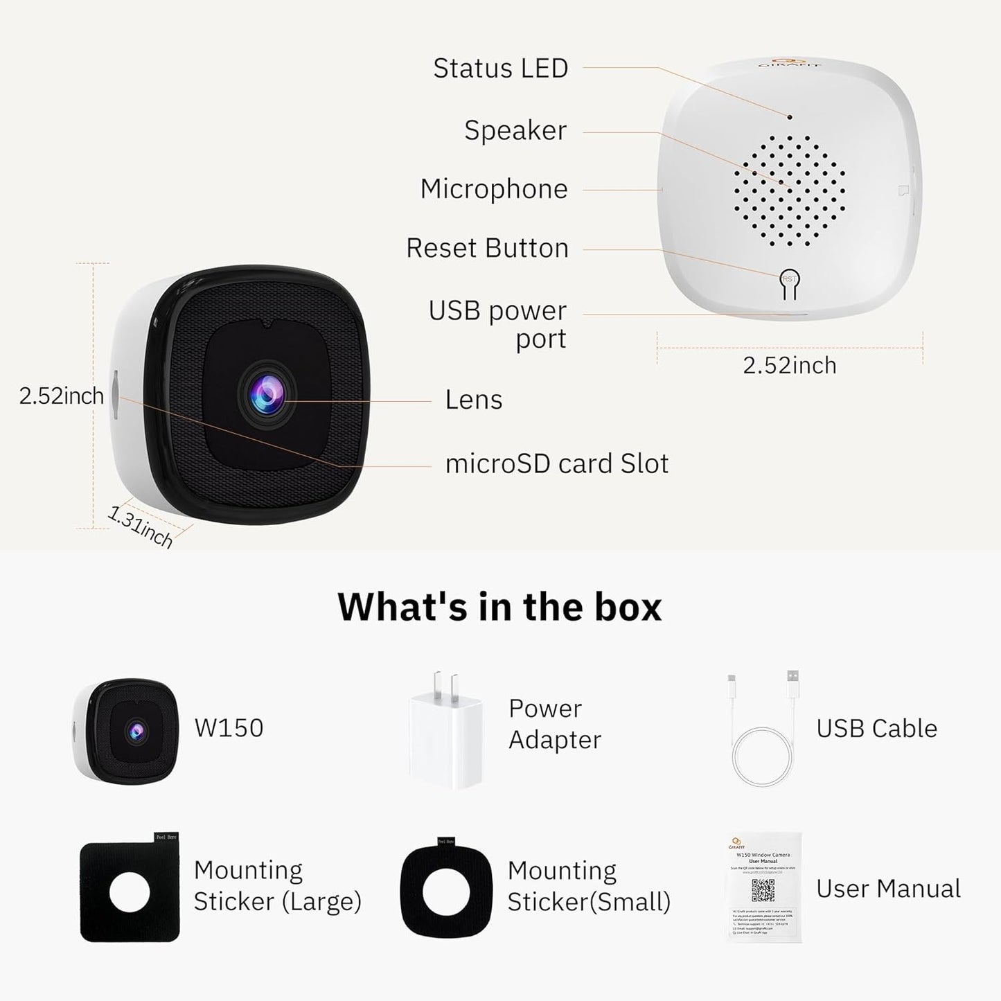 š§”Final 3 Hours: 60% OFF Indoor Cameras for Home Security with ChroMax Al Color Night Vision