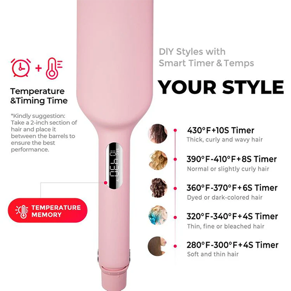 👩‍🦱Final 6 Hours: 60% OFF COMPACT Hair Waver Crimper