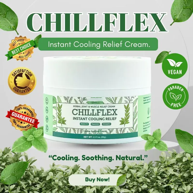 🎁𝐎𝐟𝐟𝐢𝐜𝐢𝐚𝐥 𝐒𝐭𝐨𝐫𝐞: 𝐎𝐮𝐫𝐥𝐲𝐚𝐫𝐝® Chillflex Mint Pain Relief Cream Revolutionary FDA-approved cream eliminates chronic pain in just 48 hours – no pills, no $1,000s in medical bills!