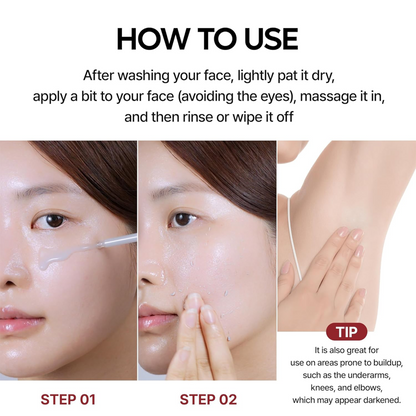 Exclusive Peel Shot Glow White Rice Peeling Ampoule--Skin Care