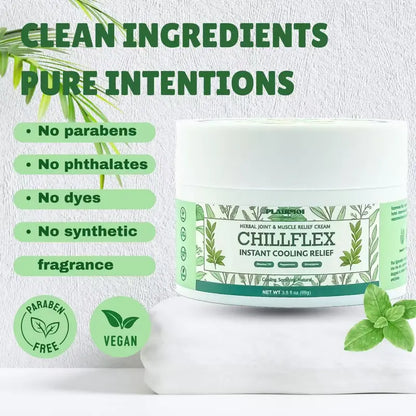 Pain Relief Instant Cooling CreamCooling Smooth Onitment for Muscle Aches, Joint Discomfort, Headaches, and Minor Pains