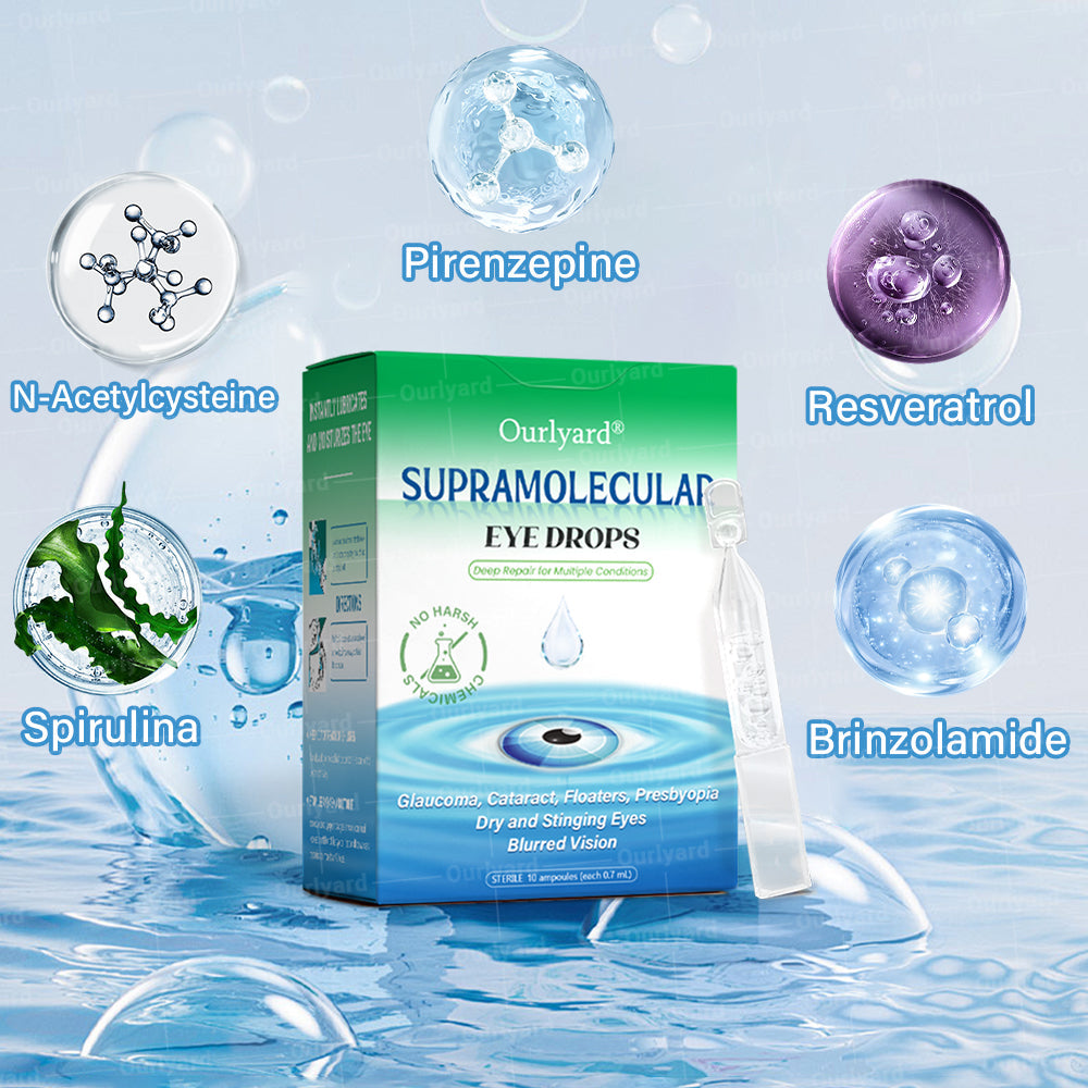 👓Ourlyard® Supramolecular Eye Drops ✅MHRA approved (Suitable for cataracts, floaters, AMD and presbyopia) 🌵 (Copy)