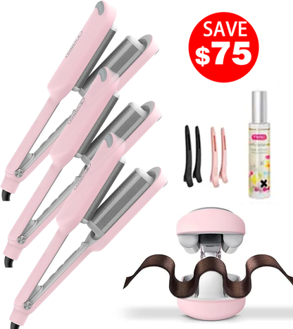 🦌🦁Final 6 Hours: 60% OFF COMPACT Hair Waver Crimper