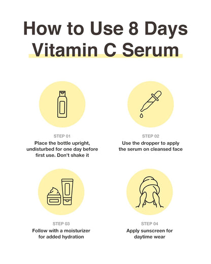 💗💗Final 3 Hours: 60% OFF 8 Day Vitamin C Serum