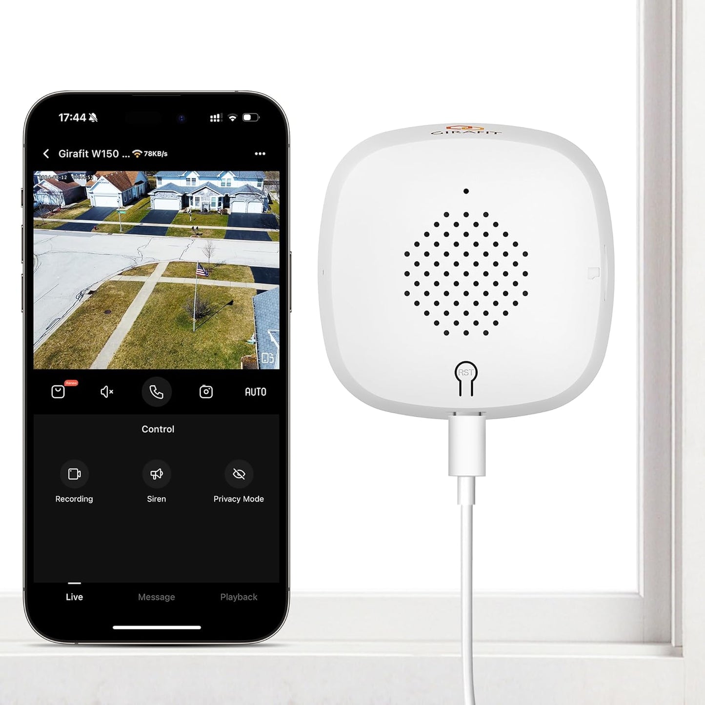 🧡Final 3 Hours: 60% OFF Indoor Cameras for Home Security with ChroMax Al Color Night Vision