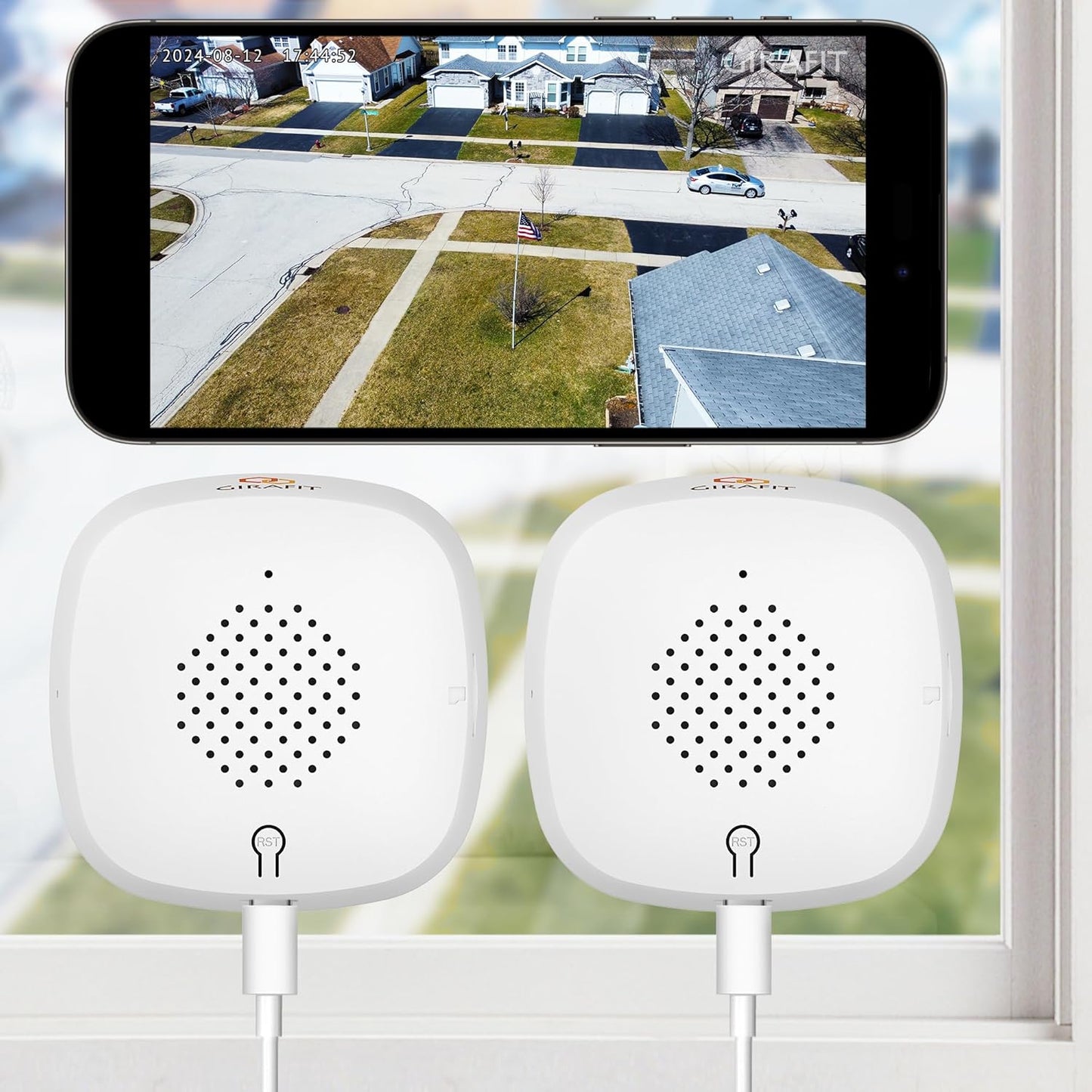 🧡Final 3 Hours: 60% OFF Indoor Cameras for Home Security with ChroMax Al Color Night Vision