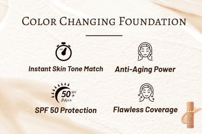 LAST DAY SALE-80% OFF🔥 4 In 1 Color Changing Foundation SPF 50
