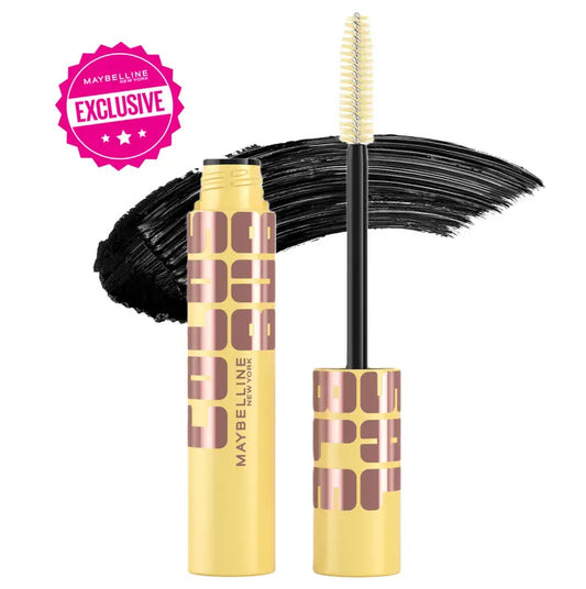 The Colossal Bubble Washable Mascara, Buildable Mascara Volume and Length Formula for Bold, Separated Lashes