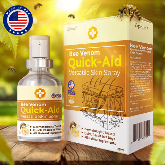 Ziprino® Bee Venom Quick-Aid Versatile Skin Spray 🇺🇸 Dermatologist Recommended