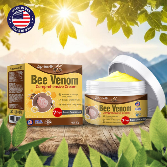 💕🐝 Ziprino® Bee Venom Comprehensive Cream 🇺🇸 America Dermatologist Recommended