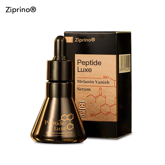 Ziprino® PeptideLuxe Melanin Vanish Serum 🌿 Natural Ingredients 🇺🇸 AAD Approved